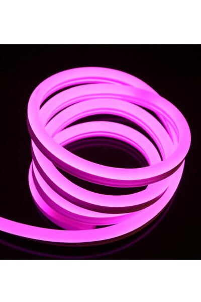 Noas 220V Neon Led (8x16mm) Pembe