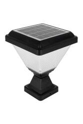 ACK AG60-06801 Solar PC Led Bahçe Armatürü Beyaz (6500K)