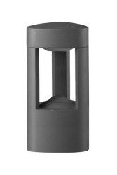 ACK AG43-02002 7W Siyah Osram Dallas 300 Bahçe Armatürü Günışığı (3000K)