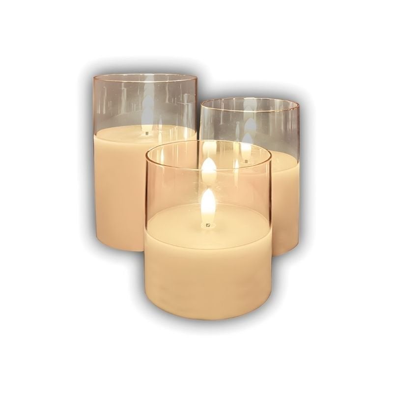 Cata Prag Üçlü Mum Set CT-8433