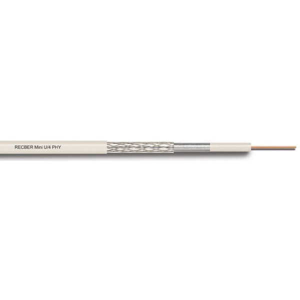 Reçber Mini U/4 PHY-PVC Koaksiyel Uydu Kablosu 307051