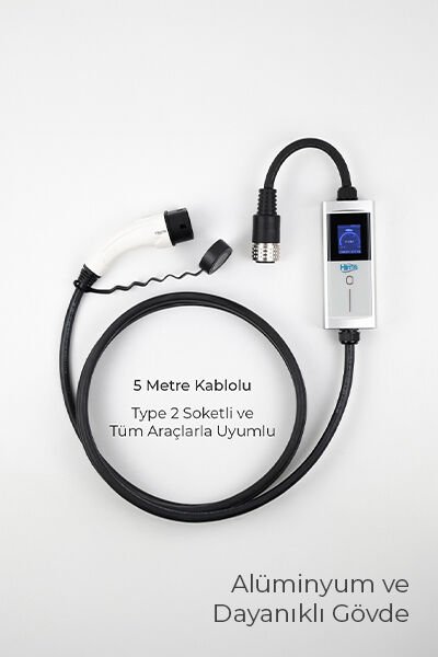 Hims HCTK-22-G 22kW Tip 2 Taşınabilir Mobil Elektrikli Araç Şarj İstasyonu