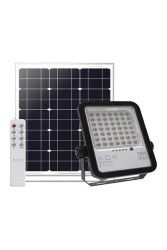 ACK AT65-19432 150W Kumandalı Solar Led Projektör Beyaz (6500K)