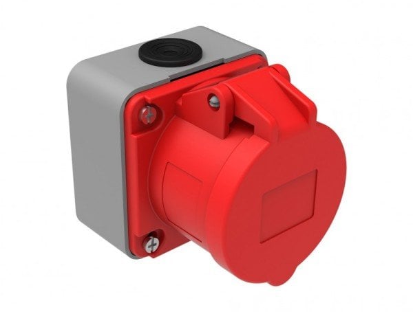 Bemis 5/16A. Duvar Priz IP44 BC1-1505-2510