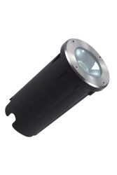 ACK 6605-001 7W Ip67 Led Mat Krom Yer Armatürü Beyaz (6500K)