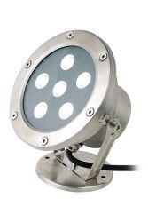 ACK 6801-002 6W 12V Ip67 Led Mat Krom Havuz Armatürü Günışığı (3000K )