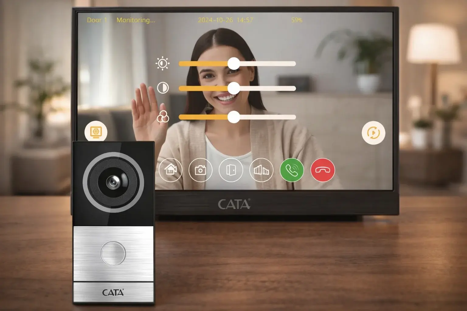 Cata Akıllı Villa Set 7 inç CT-4030
