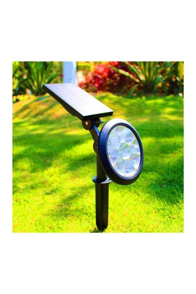 Noas 10W Led Solar Bahçe Armatürü Amber