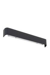 ACK AH07-03711 Avva 18W Siyah Kasa Led Duvar Armatürü Ilık Beyaz (4000K)