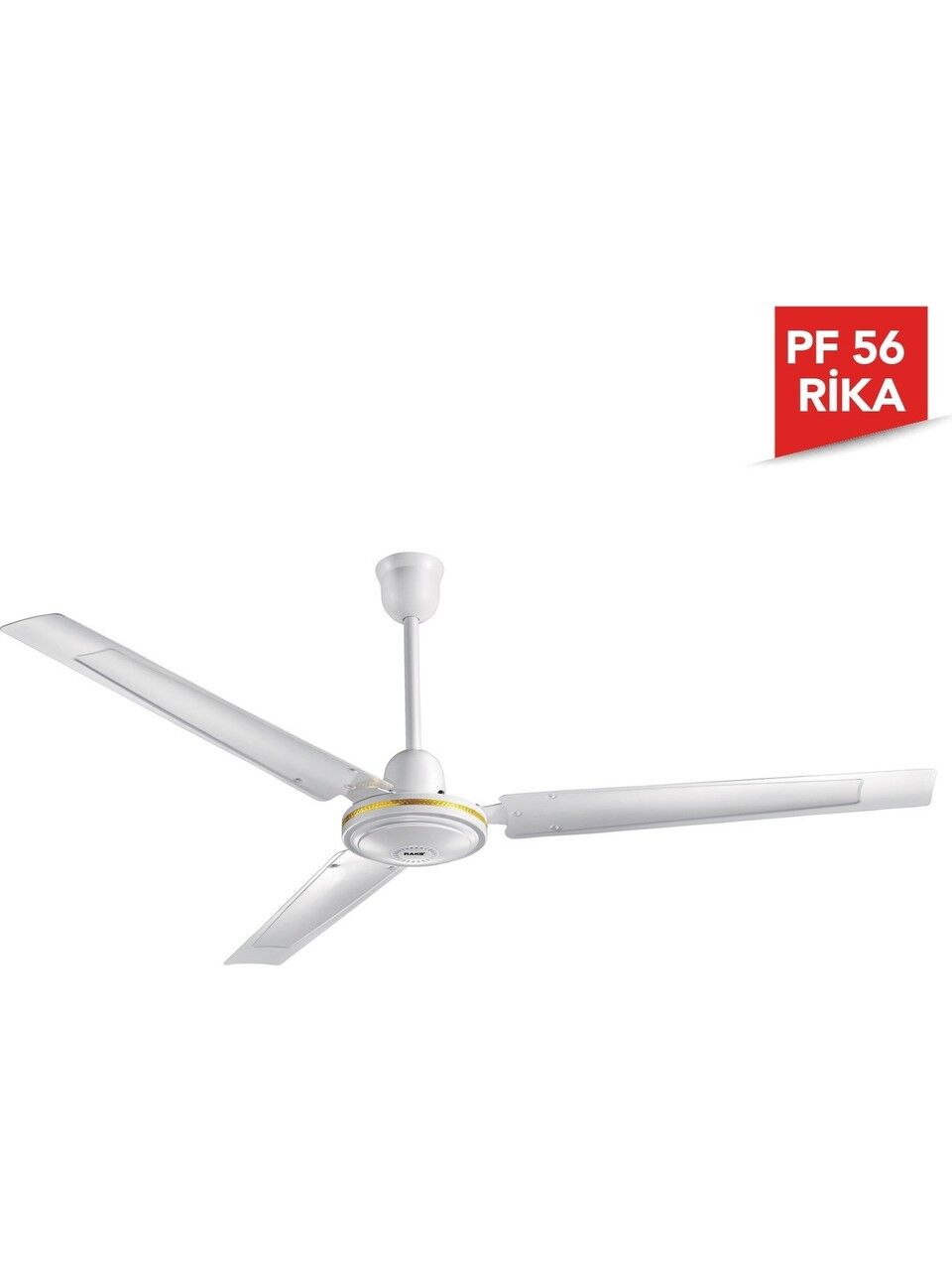Raks PF 56 82W Rika 3 Kanatlı 56'' Tavan Vantilatörü