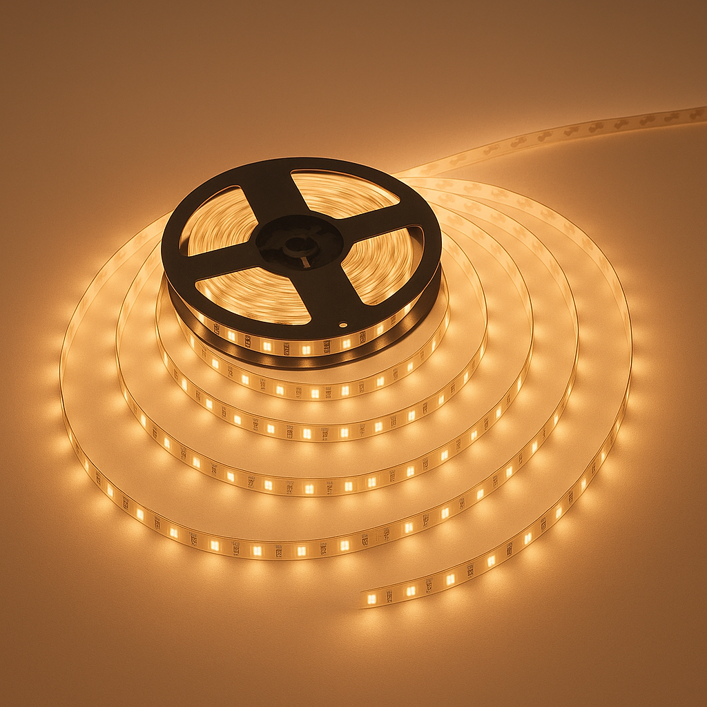 Cata 10 Çip Şerit Led İç Mekan (Amber) CT-4485