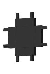 ACK AD45-96200 48V Slim Series Magnet İçin Artı Bağlantı Aparatı Sıva Üstü