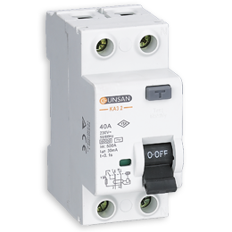 Günsan 2X40 A 30Ma Kaçak Akım Koruma Rölesi KA3 2-4030