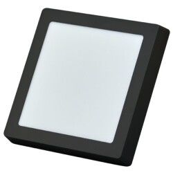 ACK AP04-01201 12W Sıva Üstü Siyah Kasa Kare Led Panel Günışığı (3000K)