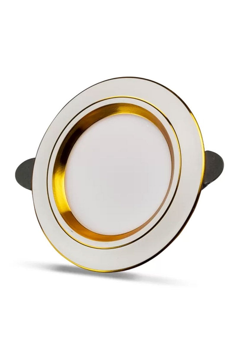Noas 5W Beyaz-Altın Kasa Led Spot Beyaz 6500K