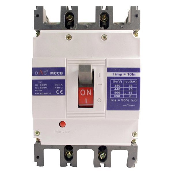 OAG 630 A 3 Kutuplu Sabit Tip Kompakt Şalter OAG-CM630