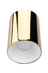 ACK AH12-08506 Beyaz Reflektör Gold Kasa Sıva Üstü Dekoratif Tavan Armatürü