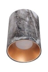 ACK AH12-08592 Mat Rose Reflektör Gri Mermer Kasa Sıva Üstü Dekoratif Armatür