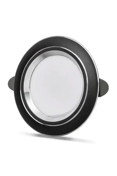 Cata 6W Zebra Led Armatür (Siyah-Krom) (3 Renk) CT-5258