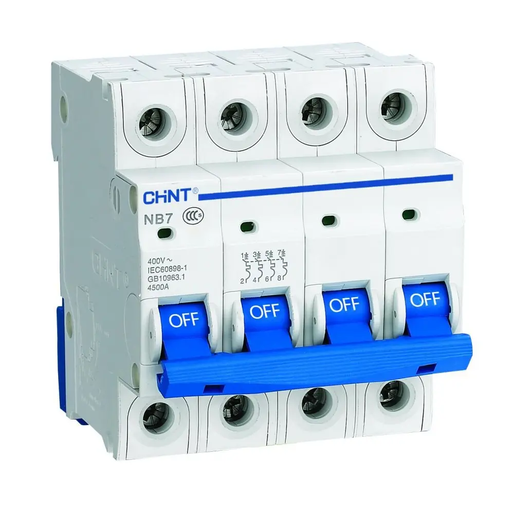 CHINT - 192299 C 4X32A 6kA NB7 Otomatik Sigorta