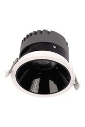 ACK AD10-0213018W Yuvarlak Downlight Sıva Altı Led Spot Beyaz (6500K)