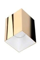 ACK AH12-07506 Kare Gold Sıva Üstü Dekoratif Tavan Armatürü Beyaz Reflektör