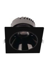 ACK AD10-02511 18W Kare Downlight Sıva Altı Led Spot Ilık Beyaz (4000K )