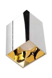 ACK AH12-07565 Krom Kasa Sıva Üstü Dekoratif Tavan Armatürü Parlak Gold