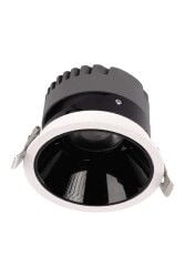 ACK AD10-01100 10W Yuvarlak Downlight Sıva Altı Led Spot Günışığı (3000K)