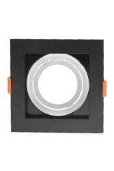 ACK AH03-05008 IP20 Siyah Kasa Sıva Altı Led Spot Kasası