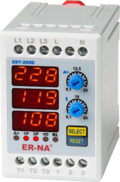 ERNA DİJİTAL TERMİK RÖLE EDT-50