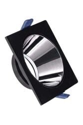 ACK AH03-08031 Siyah Platin Metal Gövde Sıva Altı Spot Kasası