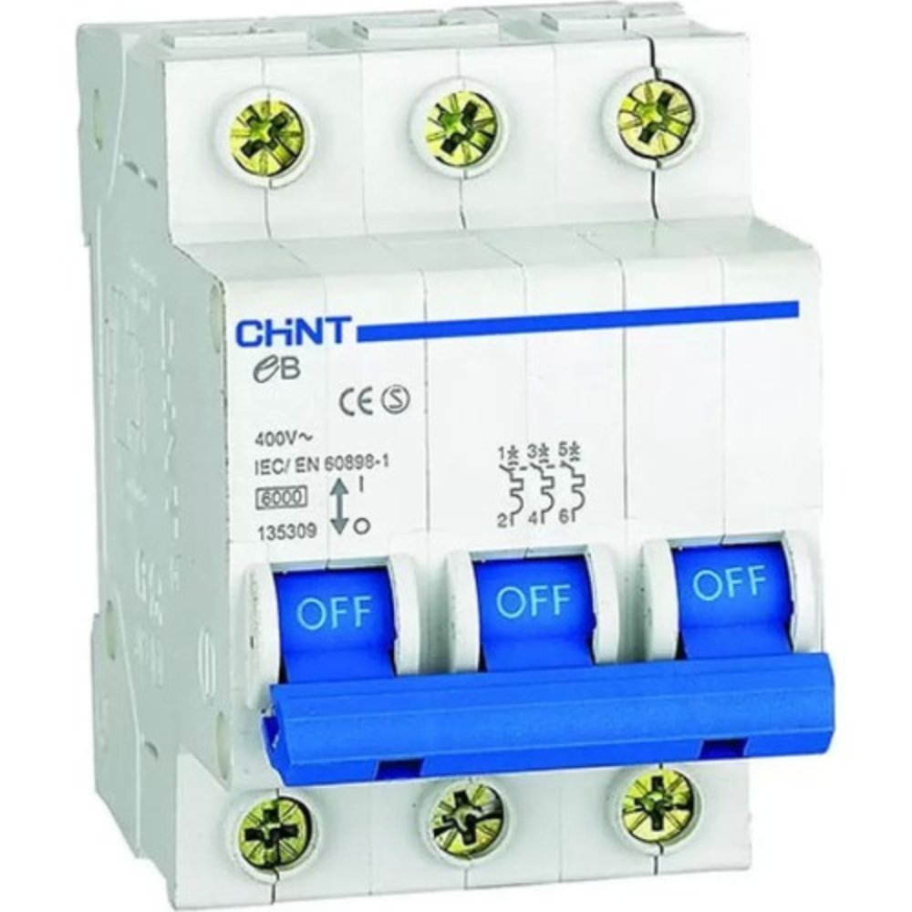 CHİNT - 185641 C tipi 3X63A 4,5kA Otomatik Sigorta