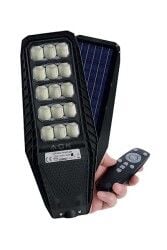 ACK AT42-16031 300W Kumandalı Solar Led Sokak Armatürü Beyaz (6500K)