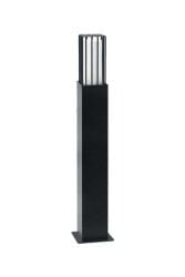 ACK AG36-00412 60W E27 800mm Asos Alüminyum Siyah Bahçe Armatürü