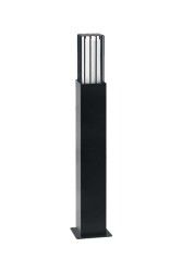 ACK AG36-00412 60W E27 800mm Asos Alüminyum Siyah Bahçe Armatürü