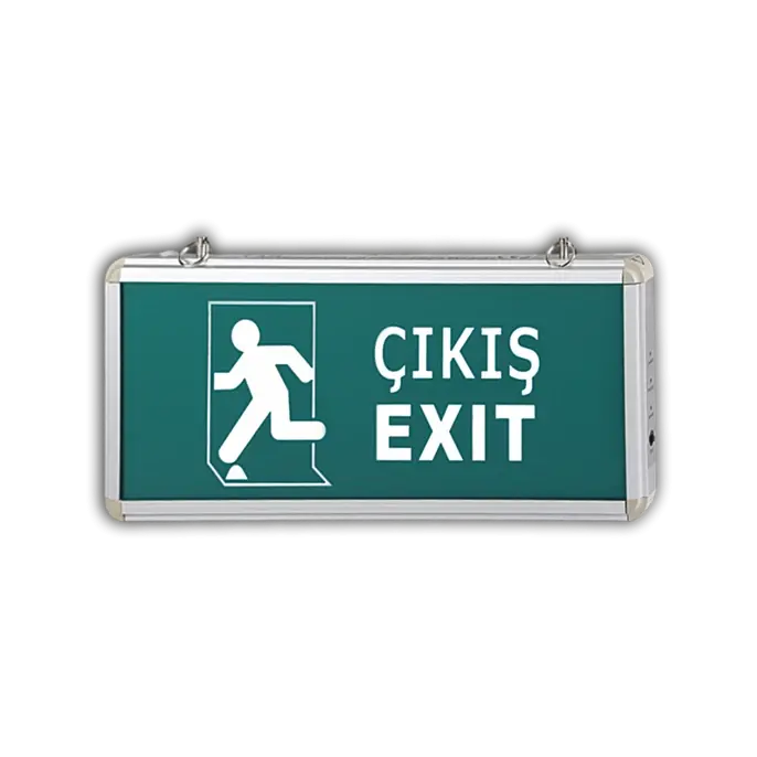Cata 3W Exit Çıkış Armatürü Ledli 3 Saat Akülü CT-9166