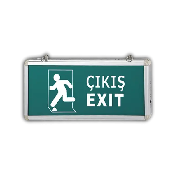 Cata 3W Exit Çıkış Armatürü Ledli 3 Saat Akülü CT-9166