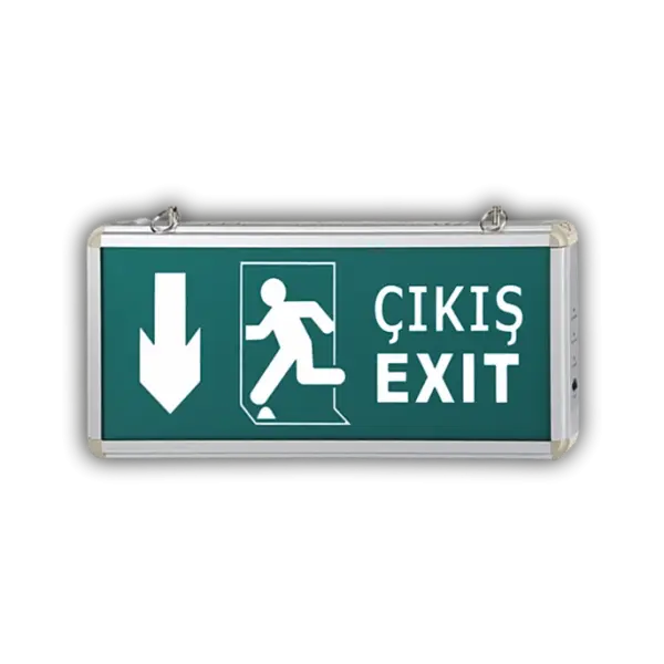 Cata 3W Exit Çıkış Armatürü Ledli 3 Saat Akülü CT-9167