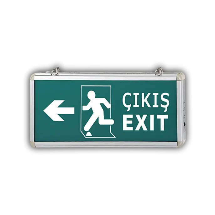 Cata 3W Exit Çikiş Armatürü Ledli 3 Saat Akülü CT-9170