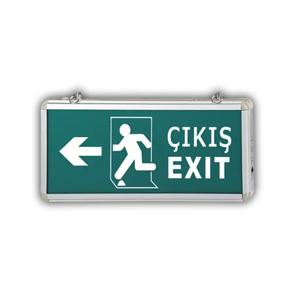 Cata 3W Exit Çıkış Armatürü Ledli 3 Saat Akülü CT-9170