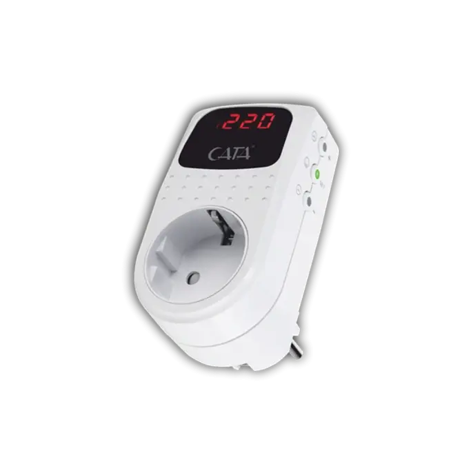 Cata Dijital Akım Korumalı Priz ( 918 Joule ) ( 4000W ) CT-9187
