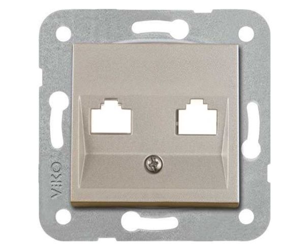 Viko Novella Saten Nümeris Telefon Prizi (Çerçevesiz) 92605132