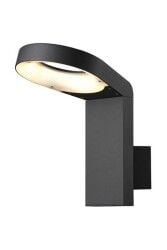 ACK AG43-02702 6W Siyah Osram Teras WLA Bahçe Duvar Apliği Günışığı (3000K)