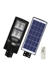 ACK AT42-09131 120W Kumandalı Solar Led Sokak Armatürü Beyaz (6500K)