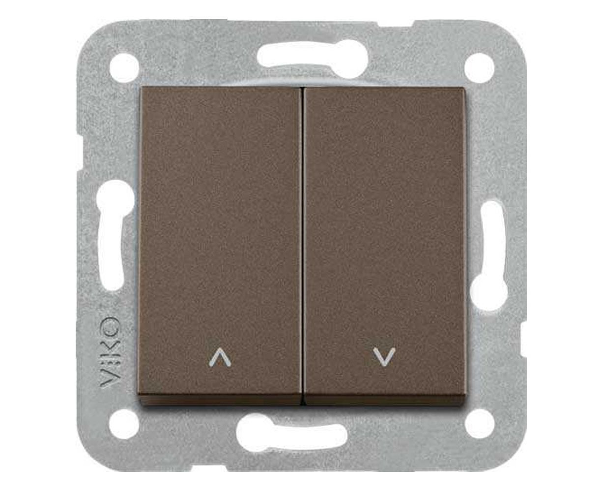 Viko Novella Jaluzi Kumanda Anahtarı Antrasit (Çerçevesiz) 92605316