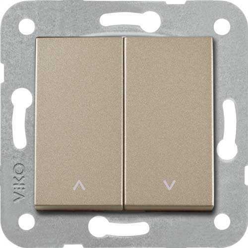 Viko Novella Bronz Jaluzi Kumanda Anahtarı (Çerçevesiz) 92605216