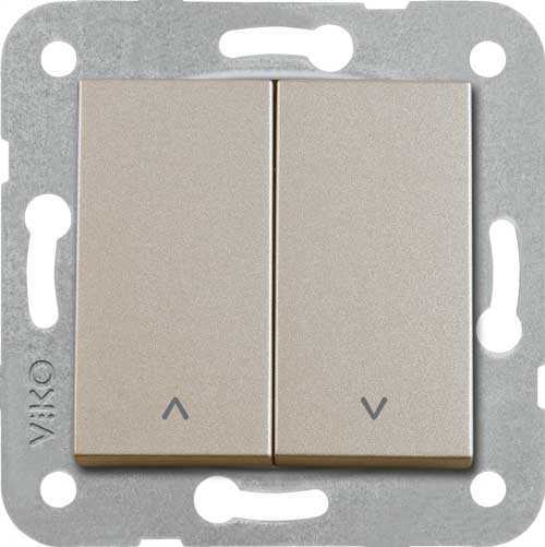 Viko Novella Saten Jaluzi Kumanda Anahtarı (Çerçevesiz) 92605116
