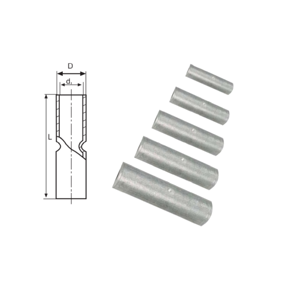 Kaim 25mm Alüminyum Ek Mufu