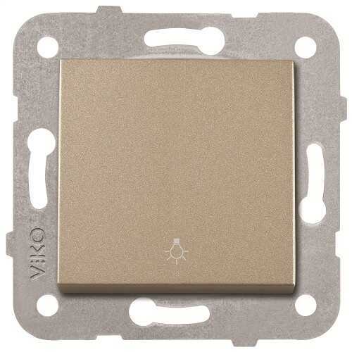 Viko Novella Bronz Light Anahtarı (Çerçevesiz) 92605203
